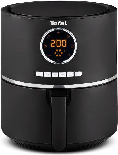 Tefal Ultra Fry Digital Heißluftfritteuse EY1118 in Schwarz mit Digitalanzeige und Timer - Bild 1