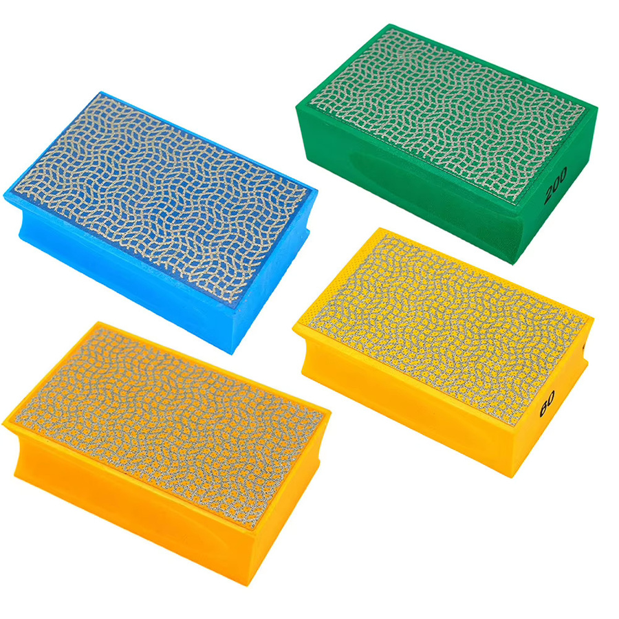 Vibratite Hand Polierpads für Galvanik und Schleifarbeiten zum Trimmen und Reiben von Fliesen - Bild 2