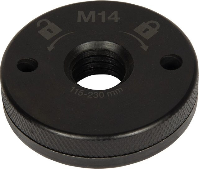 Einhell Schnellspannmutter M14 Zubehör in Schwarz aus Metall - Bild 1