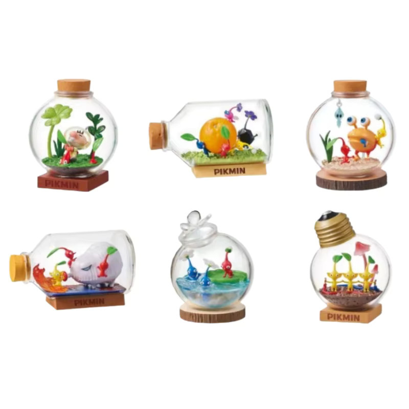 Re-Ment Pikmin Terrarium Collection 1, Blindbox, Miniaturszene, Süßigkeiten-Spielzeug - Bild 6
