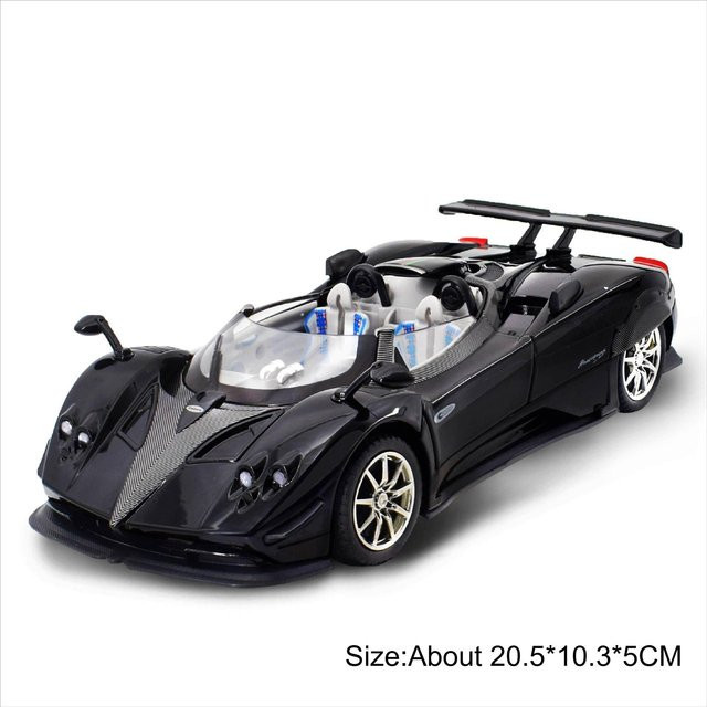 Linyi toy car Pagani Huayra Bc Zonda Hp Spielzeugmodell, 1:24 Skala, Metall, ab 14 Jahren - Bild 1