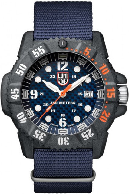 Luminox Armbanduhr, Quarz, Kunststoff, 46 mm, Textil/NATO, Herren - Bild 1