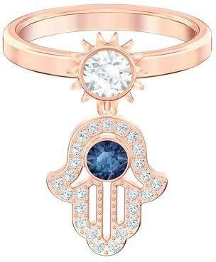 Swarovski Symbol Ring, Roségold vergoldet, Kristall, Damen - Bild 1