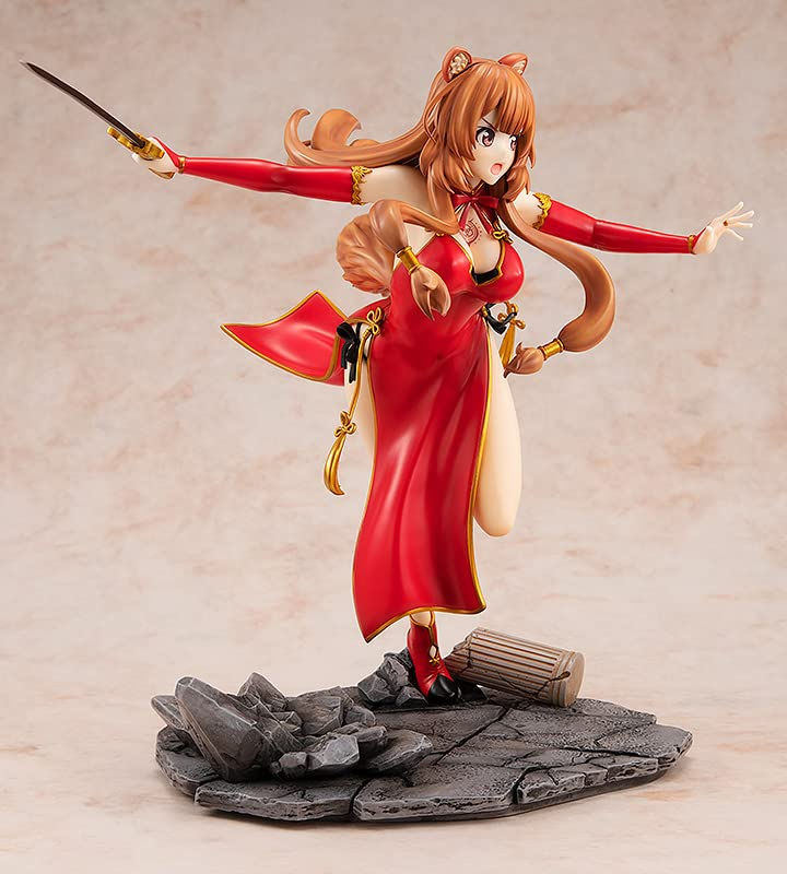 KDcolle Raphtalia The Rising of the Shield Hero Saison 2 Figur im Red Dress Style, rot, Kunststoff - Bild 4