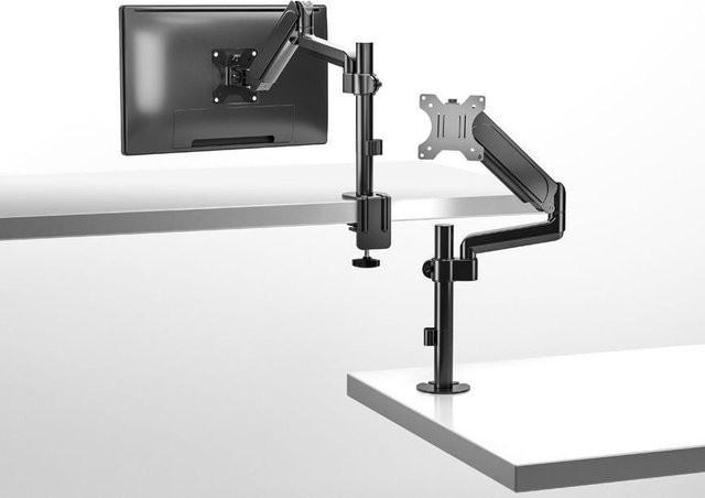 Equip Flachbildschirm-Tischhalterung für 32 Zoll Monitorarm in Schwarz - Bild 1