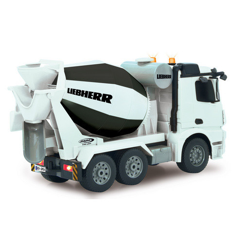 Jamara Fahrmischer Mercedes-Benz Arocs Liebherr ferngesteuert 1:20 weiss - Bild 4