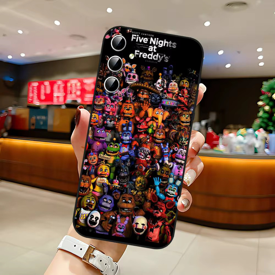 Handyhülle Five Nights At Freddys Soft Cover für Samsung Galaxy S21 S22 S23 S24 S25 S26 Ultra FE Plus 5G A52 Multicolor - Bild 5