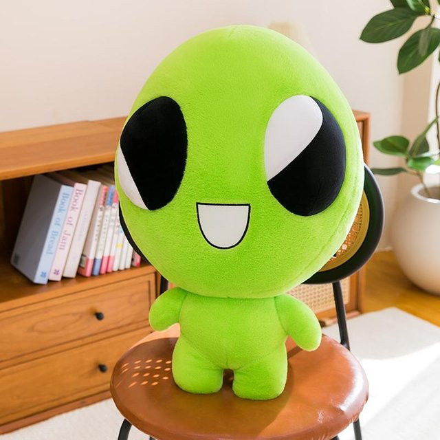 Yiran toy Aliens Forever Flug Plüschpuppe, 60cm, Grün - Bild 1