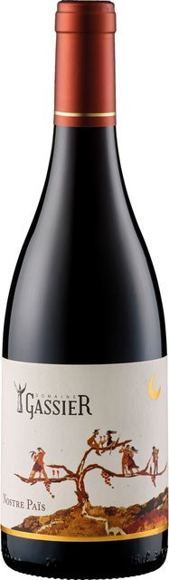 Vignobles Michel Gassier Nostre Pais Rotwein, Grenache, Côtes Du Rhône AOP, 2023, trocken, 0,75 l - Bild 1