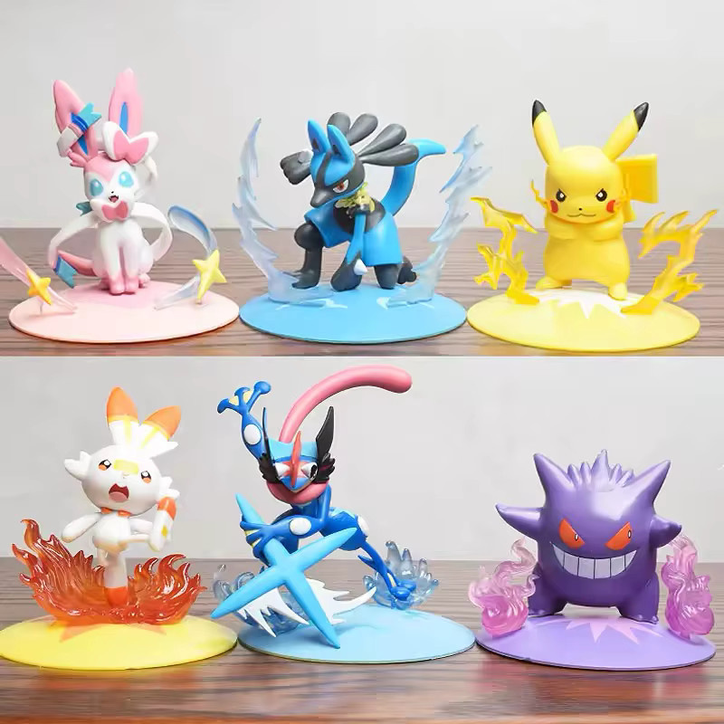 Bandai Pokémon Pikachu Actionfigur, Gengar - Bild 1