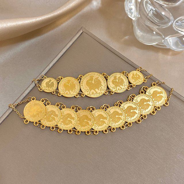 Greatera Armband Edelstahl, goldfarben, Damen - Bild 1