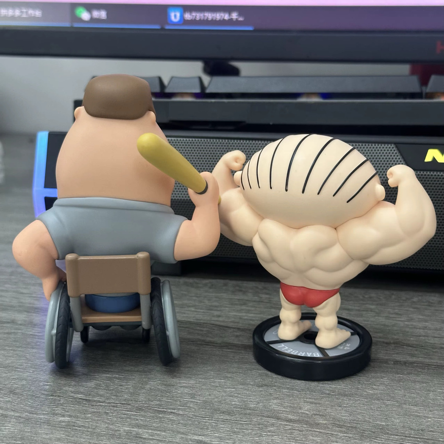 Hot Toys Family Guy Muskel-Stewie Griffin Peter Griffin, Actionfiguren, Einzelfigur - Bild 2