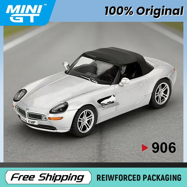TSM MODEL BMW Z8 007 Die Welt ist nicht genug, Druckguss-Modellauto, 1:64, James Bond - Bild 1