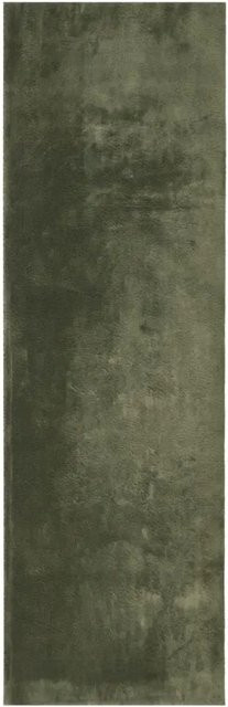 vidaXL Teppich Huarte Kurzflor in Grün, modern und waschbar, B/T: 80 x 250 cm - Bild 1