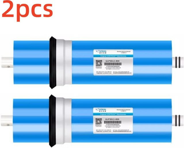 2er-Set Vontron Reverse Osmosis Membranen 800 GPD NSF zertifiziert Blau für Küchenwasserreiniger - Bild 1