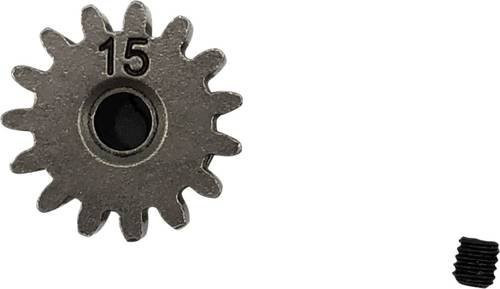 Reely Ersatzteil RE-6622377 Motorritzel, 15 Zähne, Metall, Grau - Bild 1