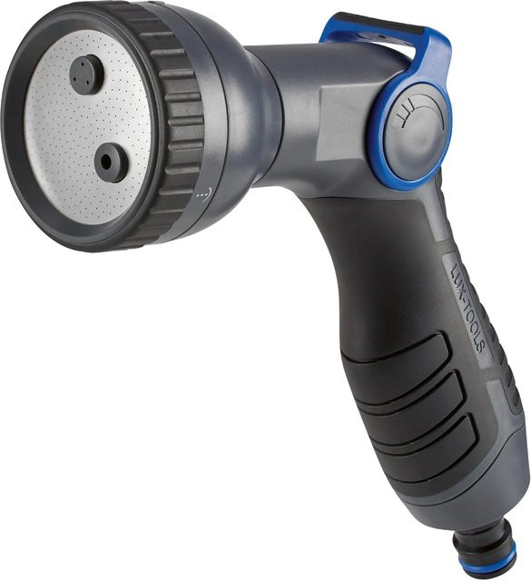 LUX-TOOLS Multifunktionsbrause mit 3 Strahlvarianten und Soft-Griff - Bild 1