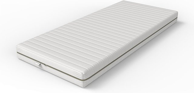 hERZtal Wendematratze DuoAdapt 7-Zonen 2-In-1 in Weiß, B/T/H: 80 x 200 cm - Bild 1