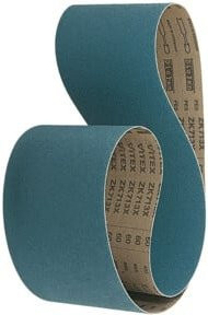 VSM Schleifband Zirkonkorund ZK713X in Blau, Körnung: 120, B: 7,5 cm, L: 200 cm - Bild 1