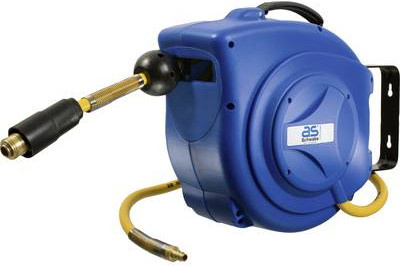 as-Schwabe Schlauchaufroller für Luftkompressoren Blau 12612 - Bild 1