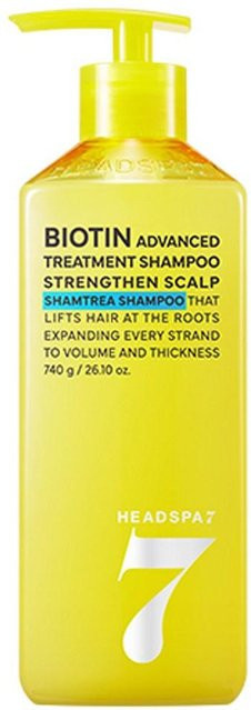 HEADSPA7 Biotin Advanced Treatment Shampoo, 740g - Bild 1