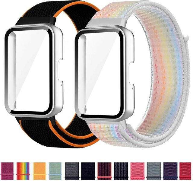 Samsung Zweiteiliges Set für Galaxy Fit 3, Armband, PC-Gehäuse, Nylonband - Bild 1