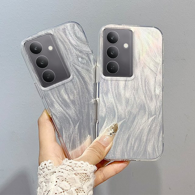 Luxus Handyhülle mit Laser-Silber-Gradient für Samsung Galaxy A33 A32 A31 A30 A21S A20 A20S A22 M22 F22 M23 F23 - Bild 1