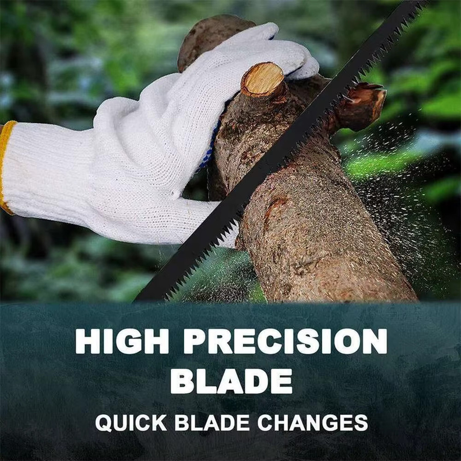 Podofo Akku-Säbelsäge kompatibel mit Makita LXT, kabellose elektrische Säge mit 2500 SPM und 4 Sägeblättern für Holz, PVC und Metall - Bild 4