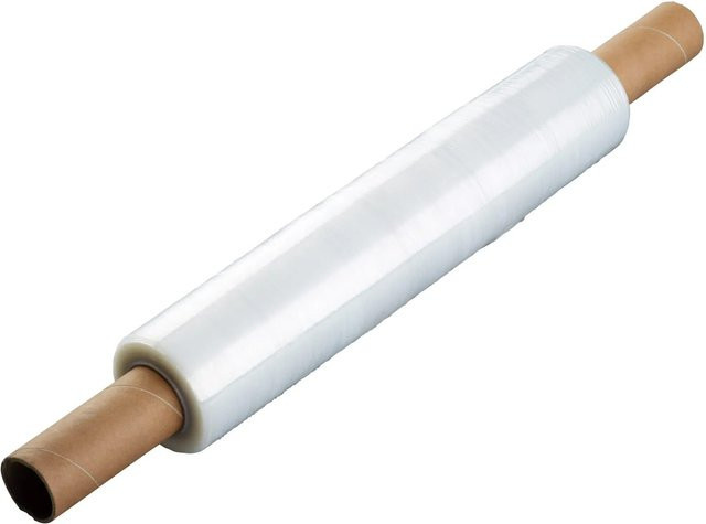 LUX-TOOLS Stretchfolie transparent, Breite: 40 cm, Länge: 200 m - Bild 1