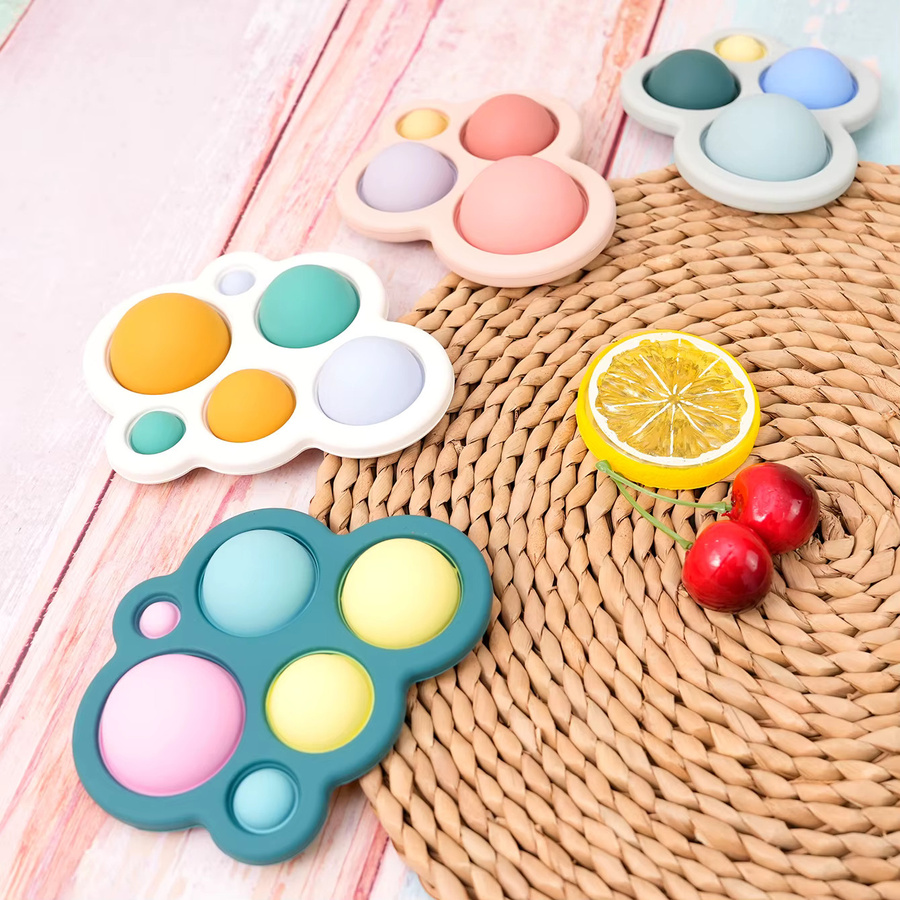Mamaplan Baby Silikon Presse Spielzeug, Bunt / Mehrfarbig, 1-teiliges Set - Bild 2