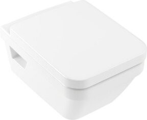 Villeroy & Boch Combi-Pack Wand-WC D-Flush Architectura, wandhängend, waagerechter Spülrand, weiß, B: 37 cm, T: 53 cm - Bild 1