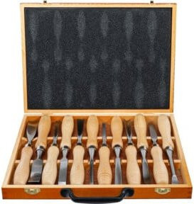 BGS Schnitzwerkzeug-Set 12-teilig aus Stahl in Multicolour - Bild 1