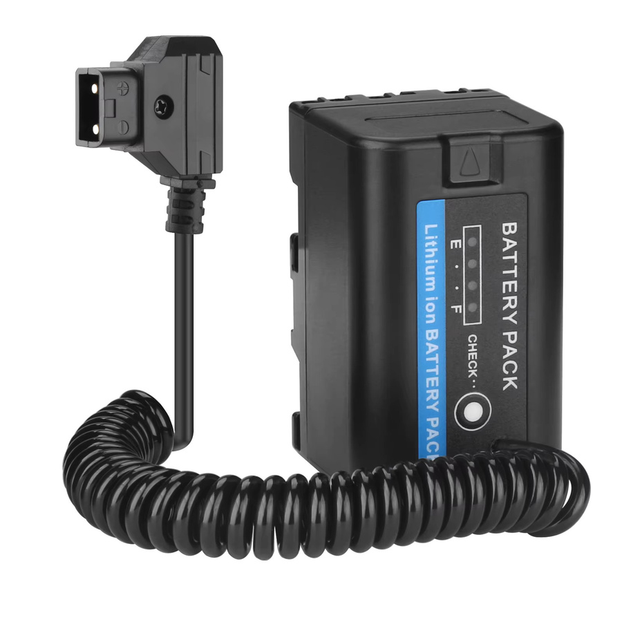 Sony D-TAP zu BP-U30 BP-U35 Dummy-Akku in Schwarz für XDCAM EX PMW Kameras - Bild 2