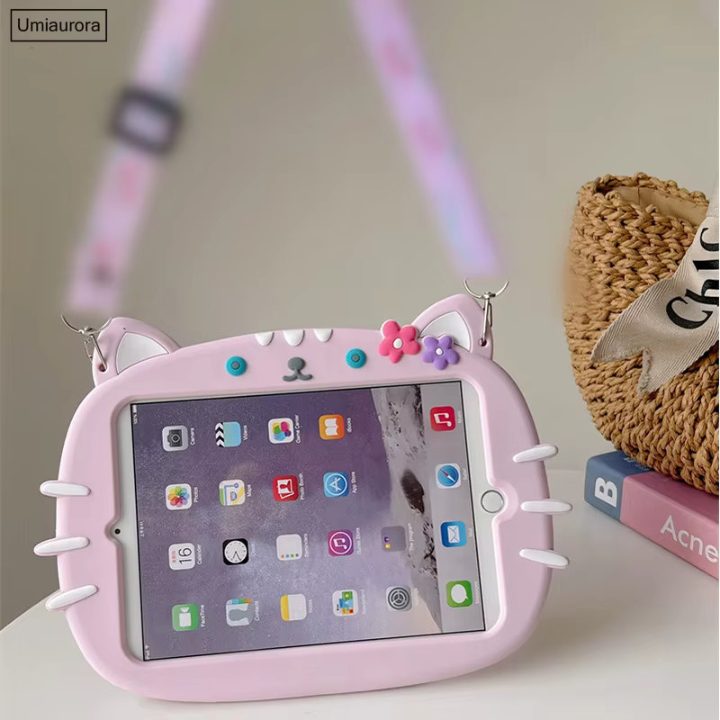 Lenovo Idea Tab M11 Kinder Cartoon Silikon Schutzhülle mit Standfunktion für Xiaoxin Pad 11 Zoll 2024 TB330FU TB331FC TB336FU - Bild 2