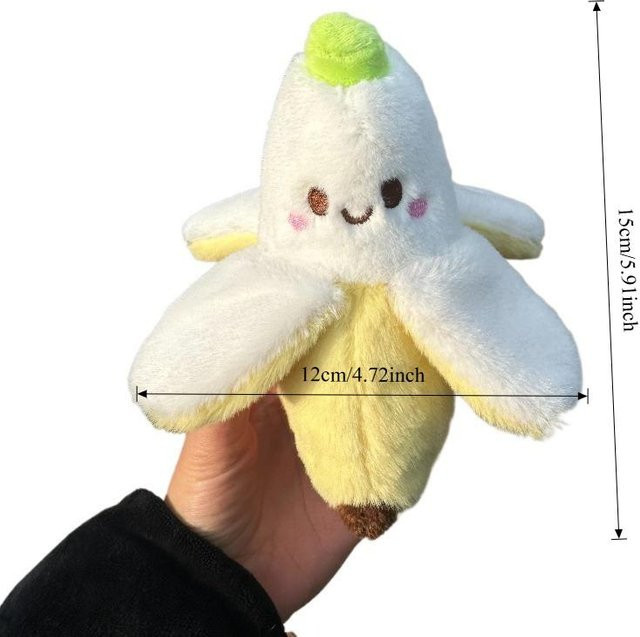 Anhänger Bananenform Plüschpuppen, Damen - Bild 1