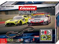 Carrera DIGITAL 132 Grid Master Rennbahn im Maßstab 1:32 mit Ferrari und Mercedes-AMG - Bild 1