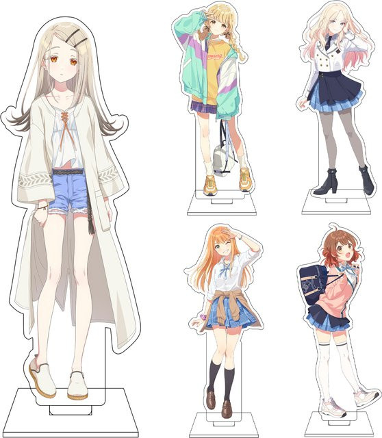 Bandai THE IDOLM@STER Acryl-Figur Ständer, 16cm - Bild 1