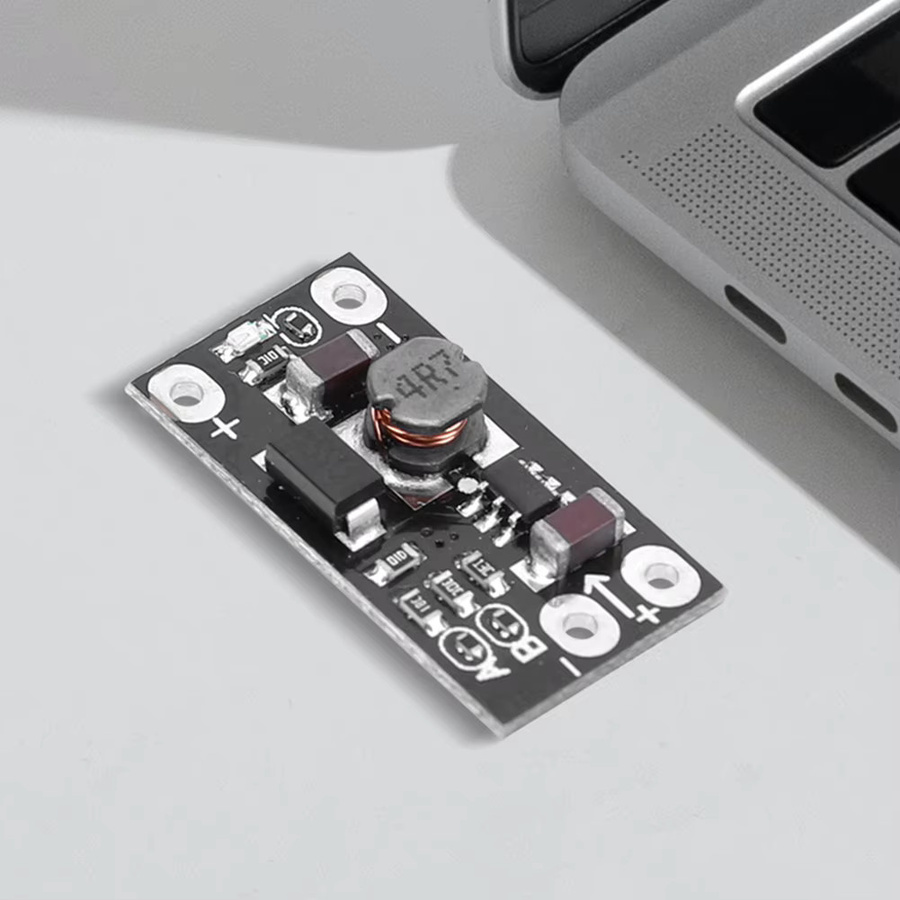 DC-DC Boost Step Up Converter Spannung Regler Modul für Lithium Batterien, Schwarz - Bild 3