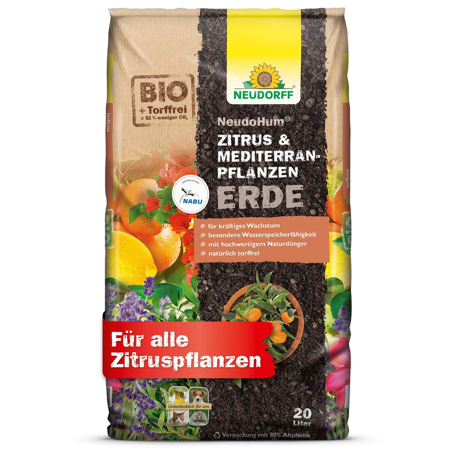 Neudorff NeudoHum Zitrus- und Mediterranpflanzenerde 20 l - Bild 2