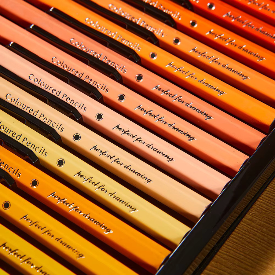 Professionelles Buntstift-Set mit 72 Farben in Multicolour, wasserlösliche Ölfarben für Kunst und Schule - Bild 2