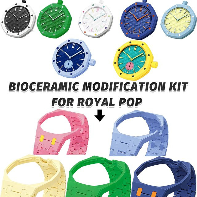 Keramik-Modifikationsset, Bunt, Unisex, Uhrenzubehör - Bild 1