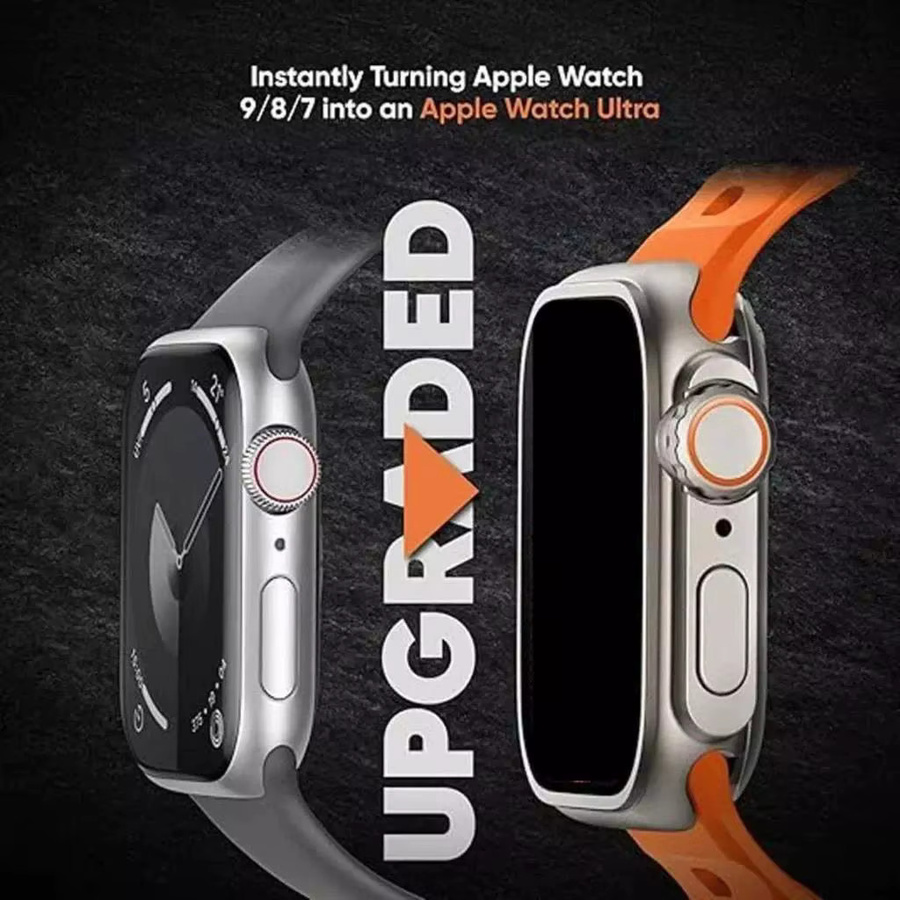 FancyWrist Silikonarmband + Hülle für Apple Watch, Unisex - Bild 2