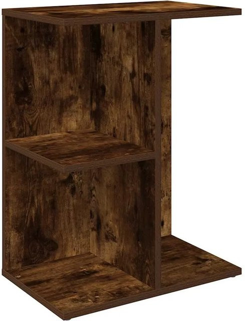 vidaXL Nachttisch aus Holzwerkstoff in Räuchereiche, Braun, B/T/H: 46,5 x 29 x 61 cm - Bild 1