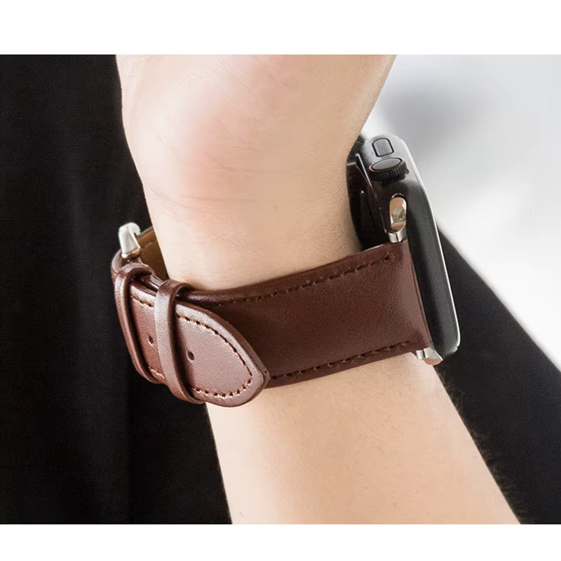 JBAILI Uhrenarmband Leder, Unisex - Bild 2