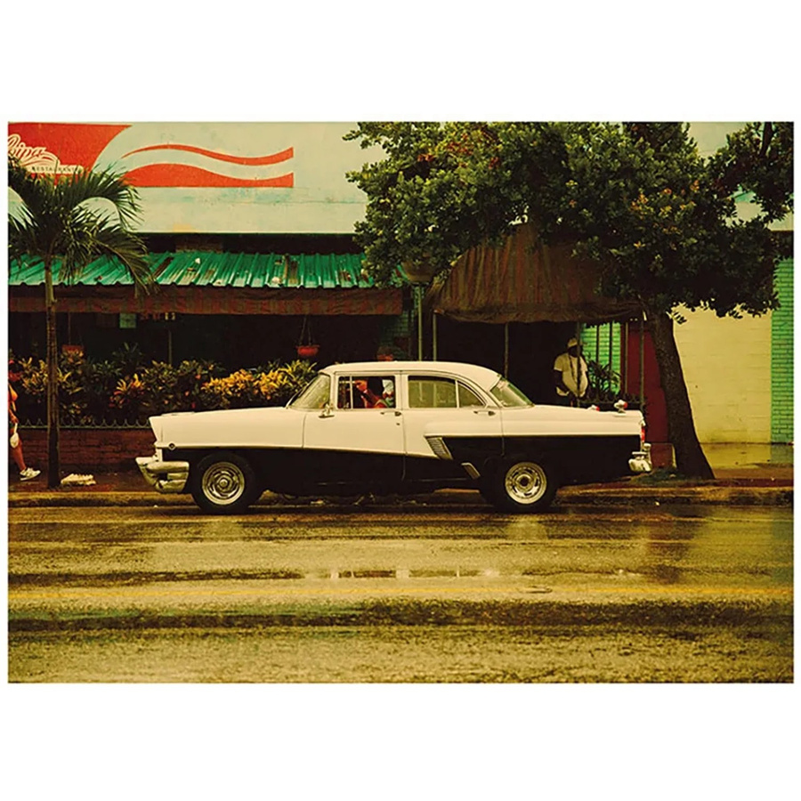 Komar Wandbild Cuba Car, Paper Poster, Multicolor, Breite: 40 cm, Höhe: 30 cm - Bild 2