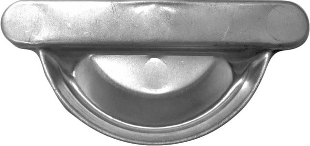 Sarei Rinnenboden Universal RG 75 halbrund aus Aluminium in Natur/Silber - Bild 1
