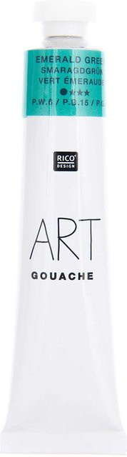 Rico Design ART Gouache Smaragdgrün 22 ml - Bild 1