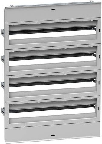 Schneider Electric Automatenabdeckung NSYDLA112G Kleinverteilerzubehör, Farbe: Grau - Bild 1