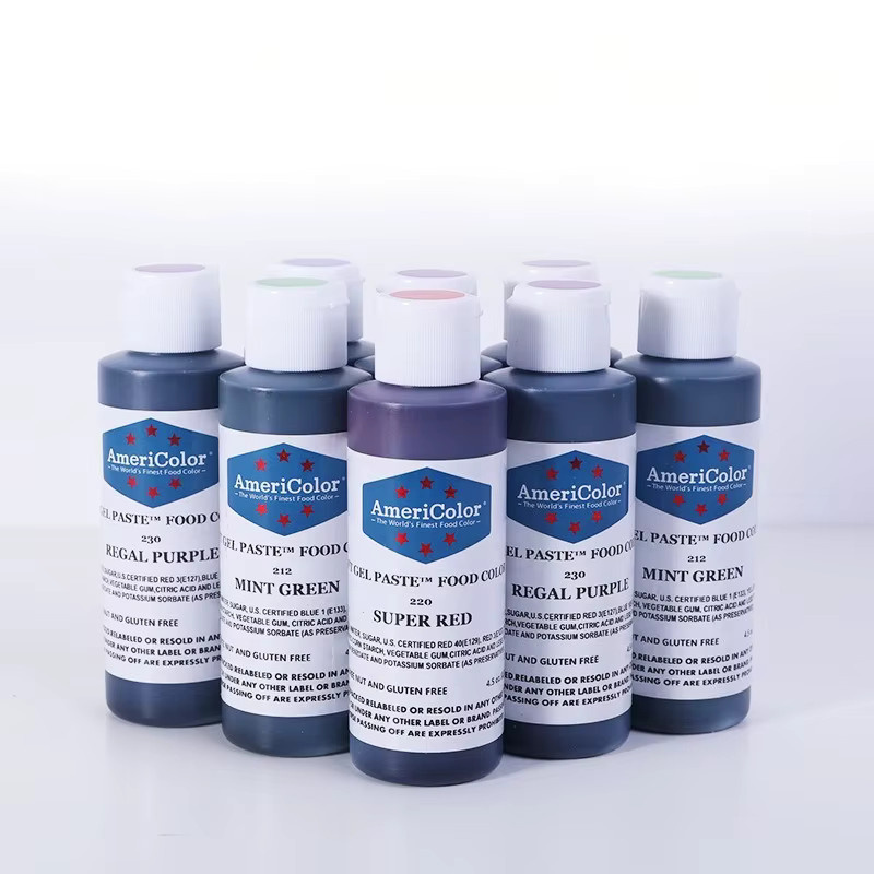 Americanolor American Baked Cake Cream Piping Coloring purple 128 g - Bild 1