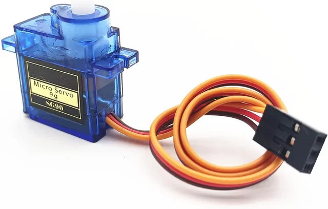 KePaQi SG90 Servo, Micro Servo, 90-180/360 Grad Dual-Axis, mit Getriebe, 1-teiliges Set - Bild 1